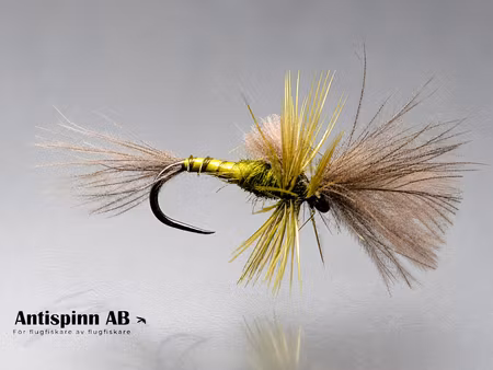 Olive Cripple Emerger #16
