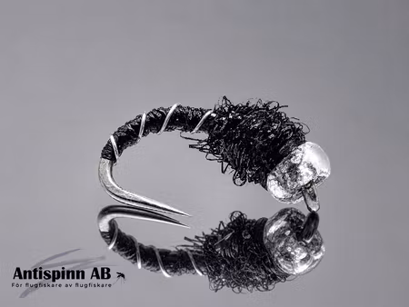 Zebra Midge Black #18