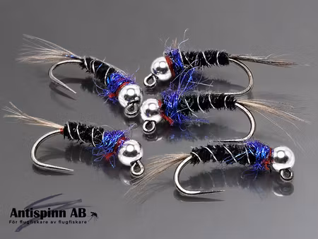 Black and Purple Tungstenshuvud