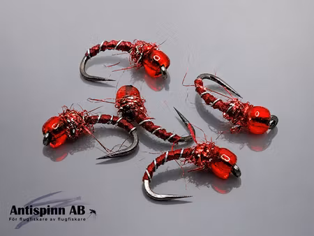 Zebra Midge Pupa Red #18