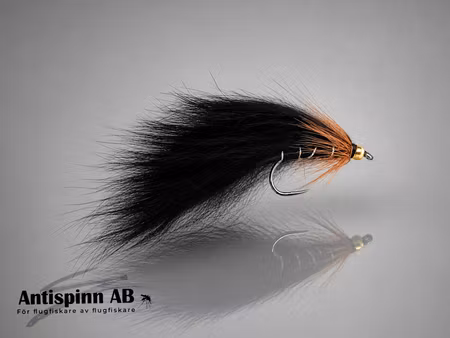 Zonker Black BeadHead #8