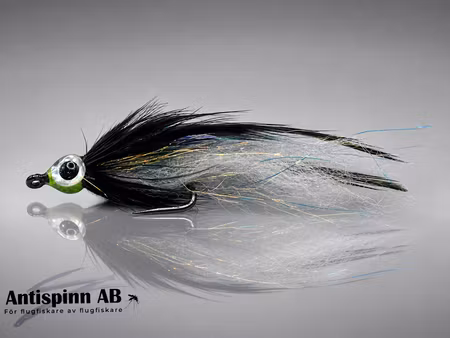 Super Minow Black Saltwater #4
