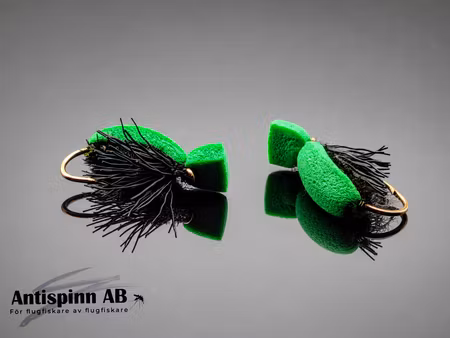 Black Beetle Green Back#12