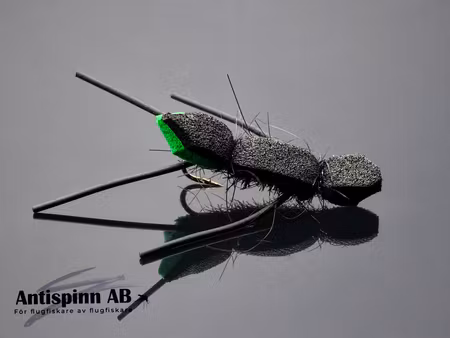 Foam Ismo Black/ Fluo Green