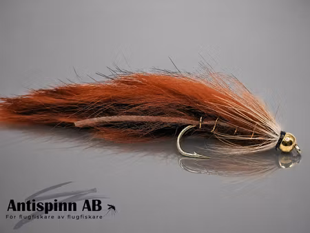 Zonker Rusty Brown BeadHead #8