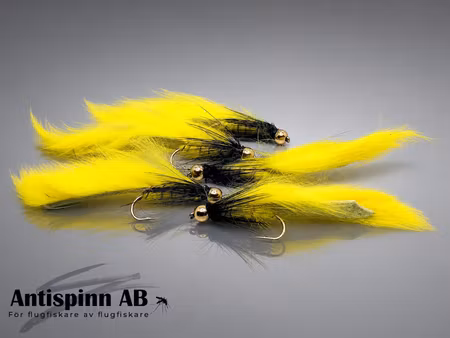 Zonker Yellow BeadHead #10