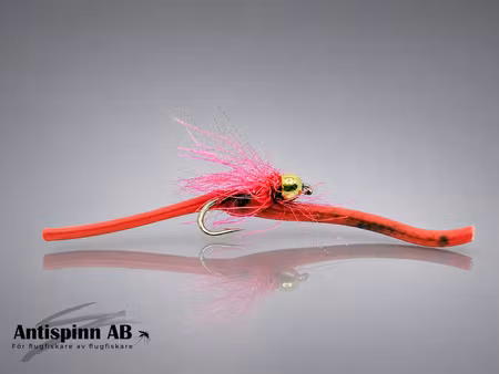 BH Egg Sucking Squirmy Worm Red #14