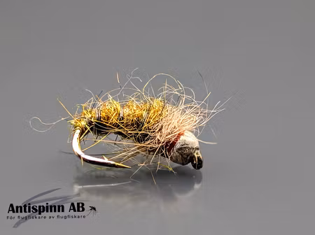 Tactical Olive Caddis Pupa #14