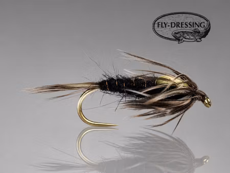 Black Martinez Öring # 12 Fly Dressing