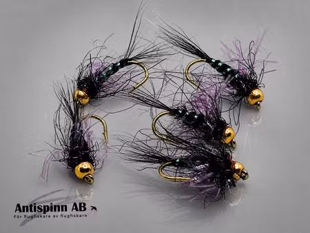 Sparkling Pupa med guldskalle #14