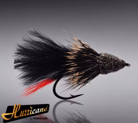 Muddler Black Marabou #8