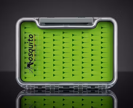 Medium Fly Box Green Silicone Mosquito