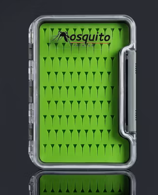 Medium Fly Box Green Silicone Mosquito