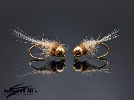 Natural Jig Nymph Tungsten #12