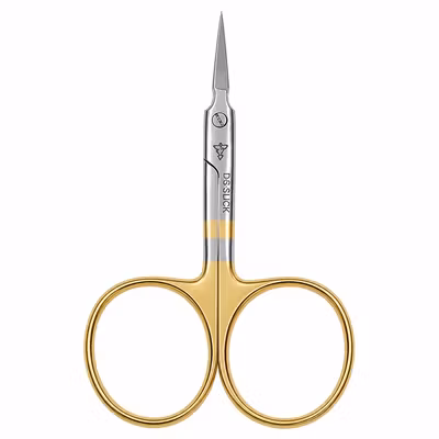 Arrow Scissor, 3-1/2´, Gold Loops, Straight Dr slick