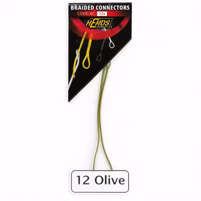 BRAIDED CONECTORS - OLIVE Medium Hends
