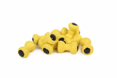 Painted Lead Dumbelll Eyes Small Wapsi