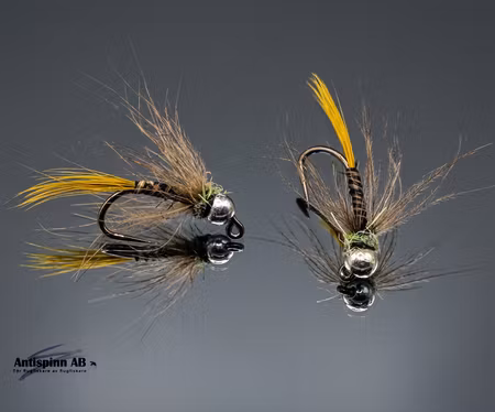 Golden Olive Quill Pupa Tungsten