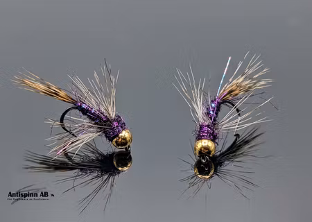 Purple Flash Nymph BH #16