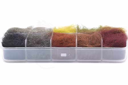 Premium Pure Squirrel Box Dubbing Set -10 colors Troutline