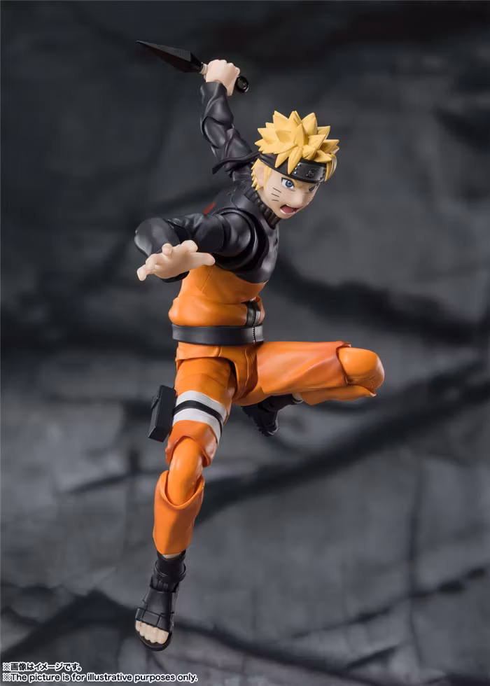 Naruto Shippuden S.H. Figuarts Action Figure Naruto Uzumaki Tamashii Nations