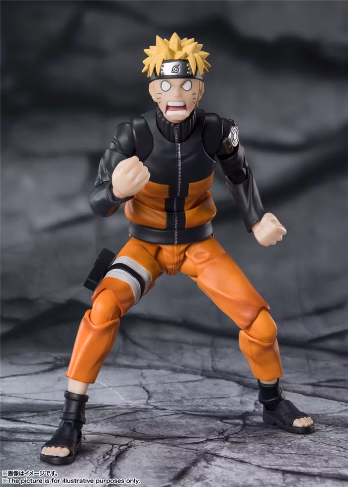 Naruto Shippuden S.H. Figuarts Action Figure Naruto Uzumaki Tamashii Nations