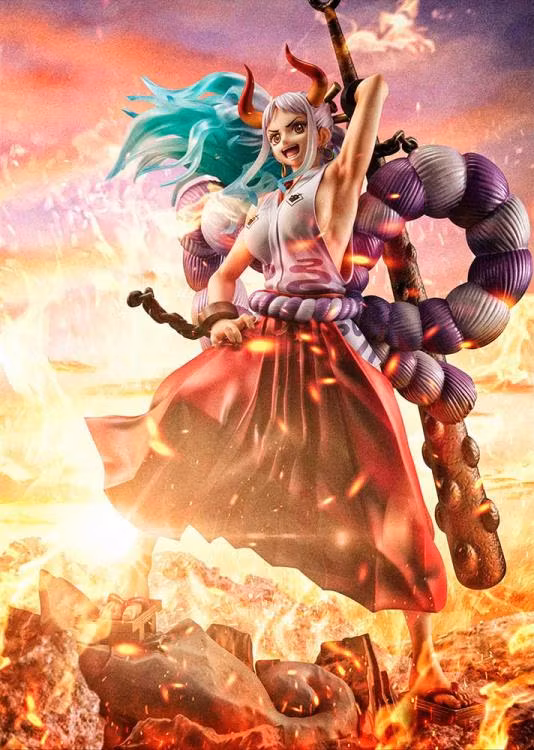 One Piece Portrait of Pirates Wa-Maximum Yamato Figure