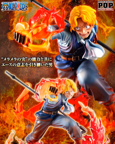 One Piece Portrait of Pirates Limited Edition Sabo (Fire Fist Inheritance) Figure