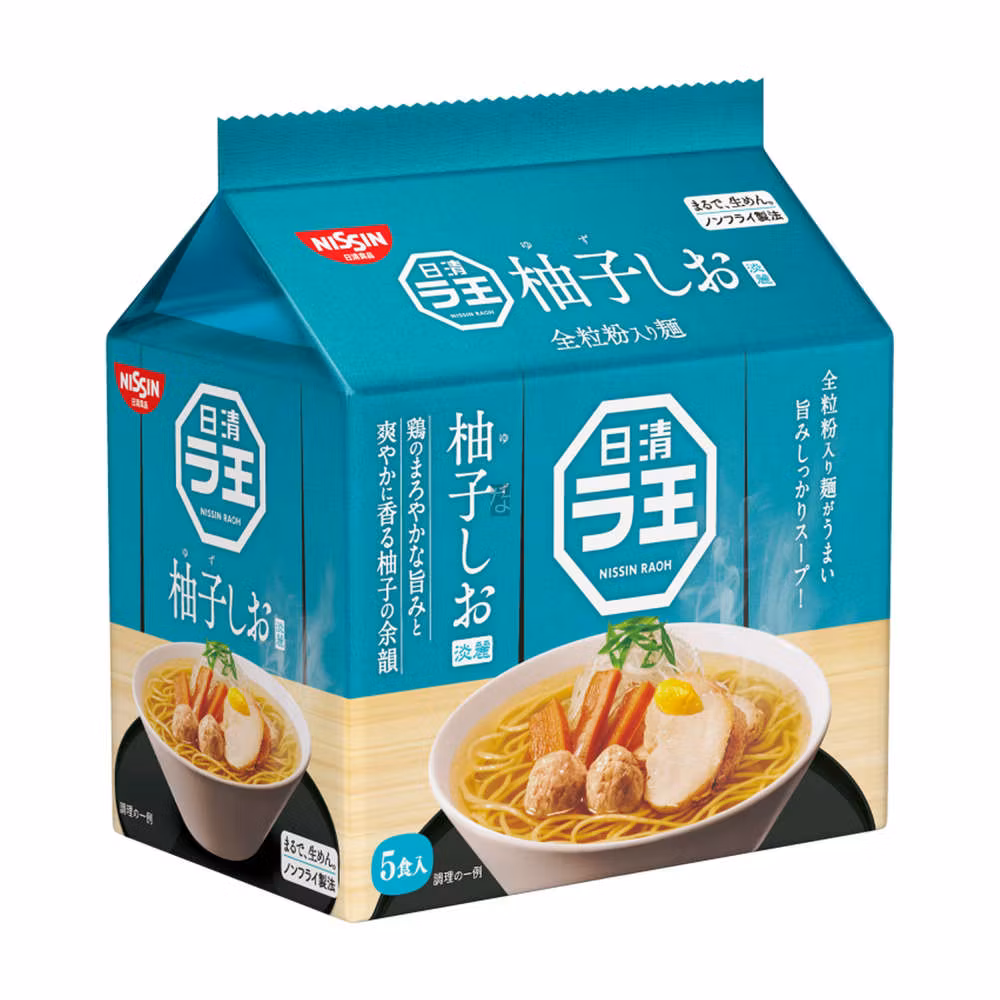 Nissin Raoh Ramen Noodle Yuzu Shio 5p 465g