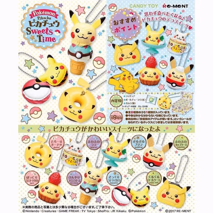 Re-ment Pikachu Sweet Time