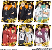 Bandai haikyu wafer with card