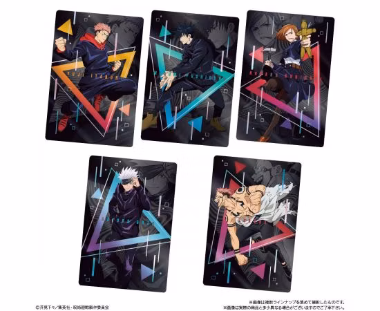 Bandai jujutsu kaisen wafer