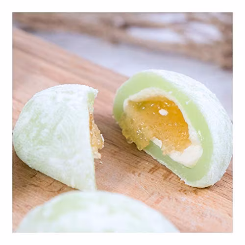 Daifuku Mochi (Rice Cake)- Melon Flavor 8pc