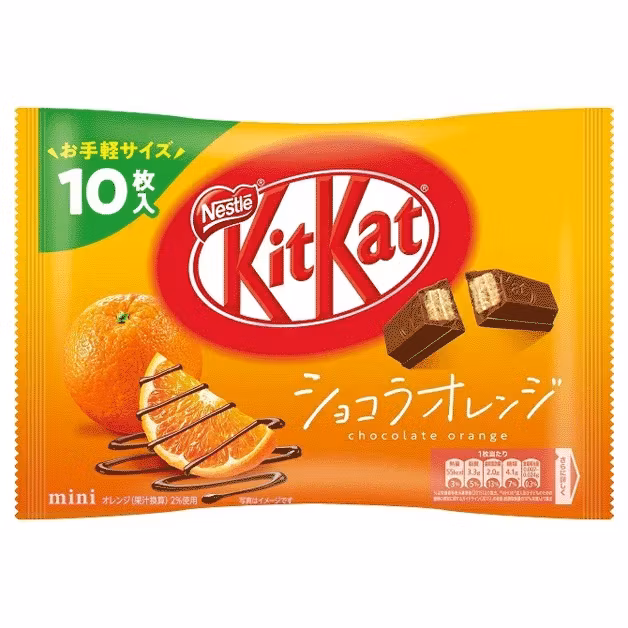 Kitkat Mini Apelsin Karamel