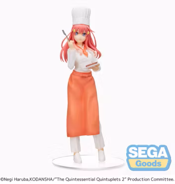 SEGA The Quintessential Quintuplets: Season 2 - Itsuki Nakano (Cook Ver.) SPM Figure