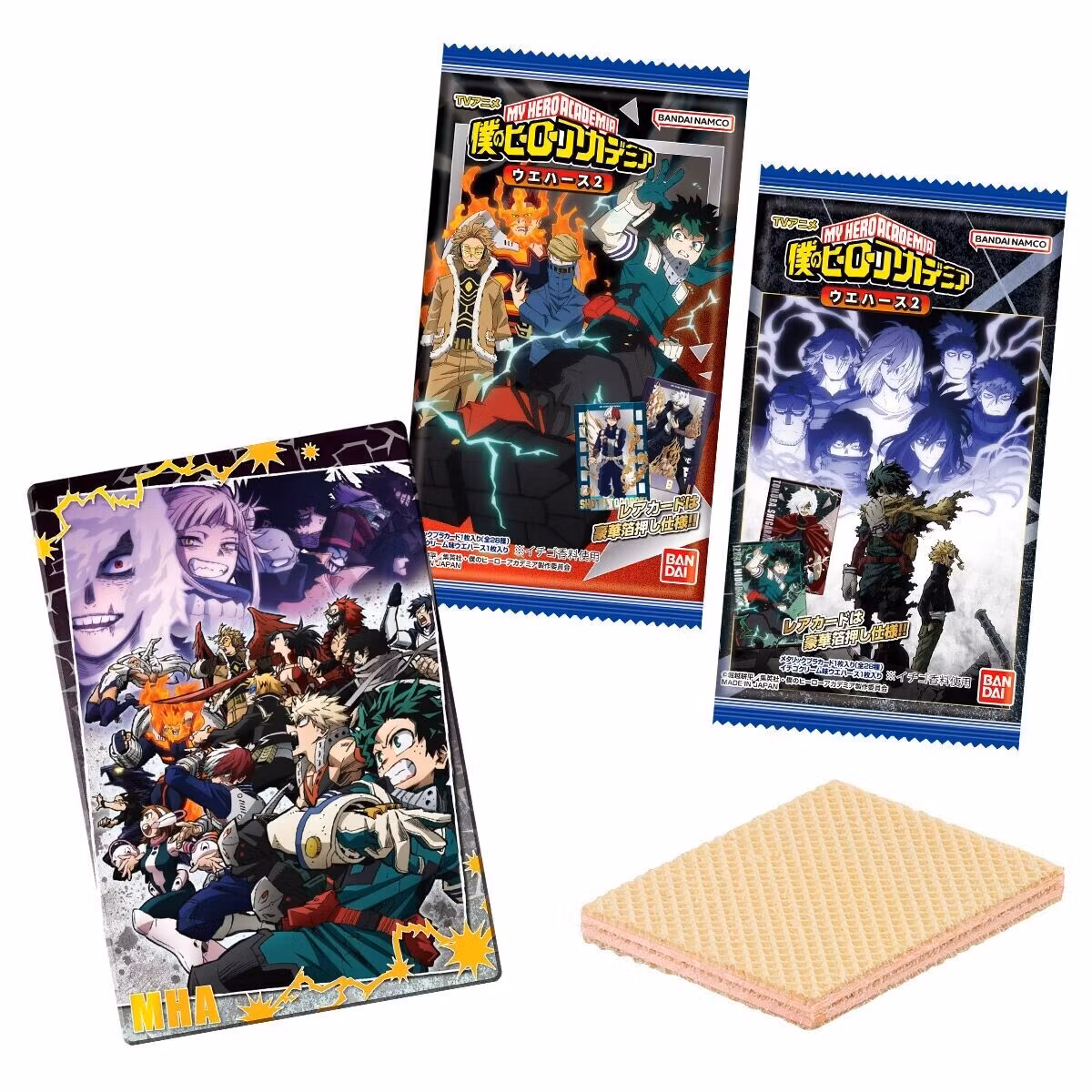My Hero Academia Chocolate Wafer with Card Vol.2