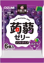 Shimonita Konjac Kobo Konjac Jelly Grape Flavor