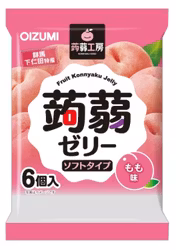 Shimonita Konjac Kobo Konjac Jelly Peach Flavor