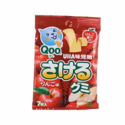UHA Mikakuto Qoo Apple Flavor Gummy Candy