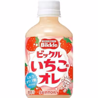 BIKKLE ICHIGO AU LAIT Strawberry Yogurt Drink  280ML