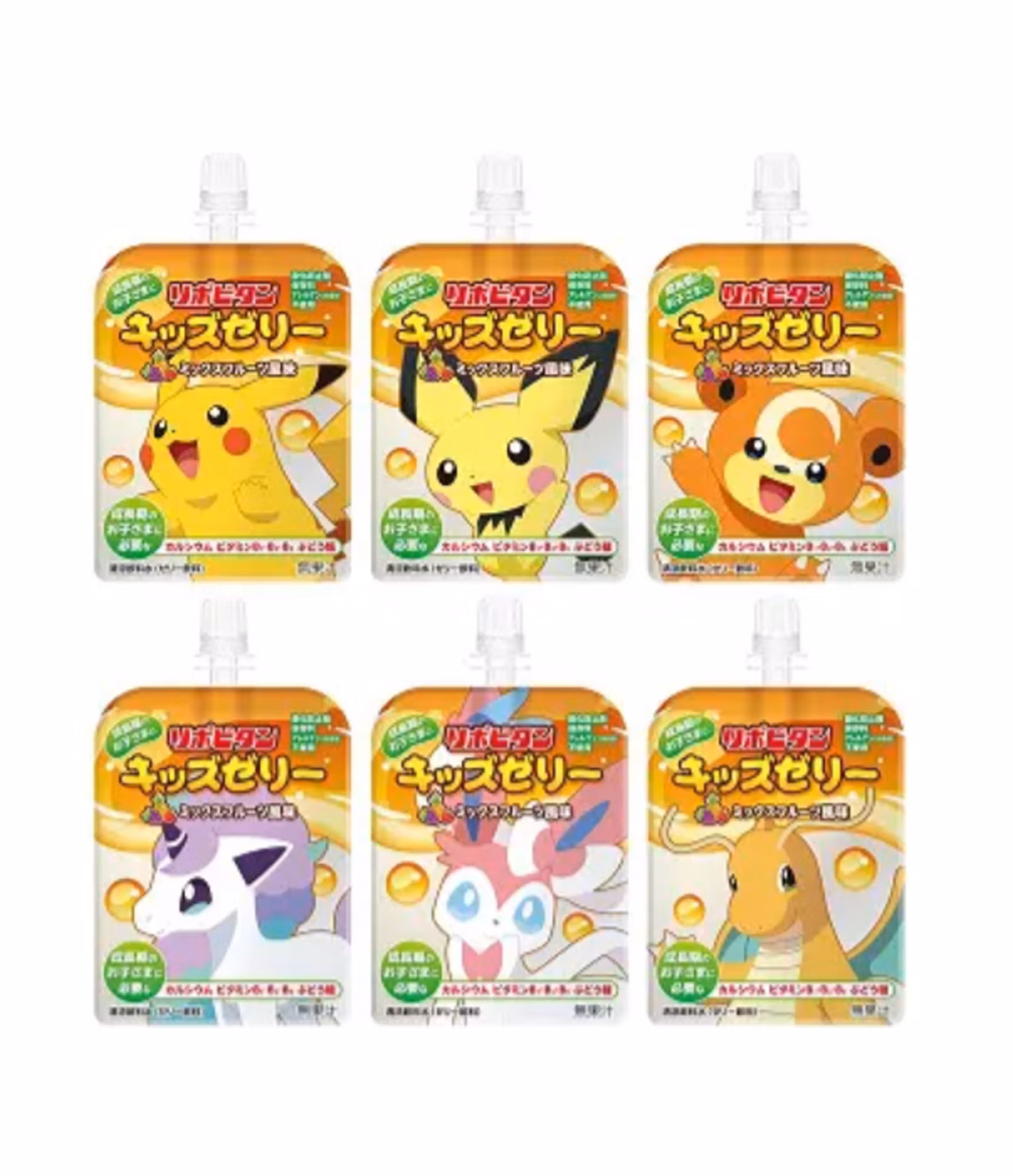 POKET MONSTERLIPOVITAN MIX FRUIT JELLY VITAMIN DRINK