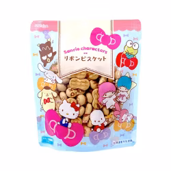 SANRIO CHARACTERS RIBBON FIGURED BISCUITS 50g