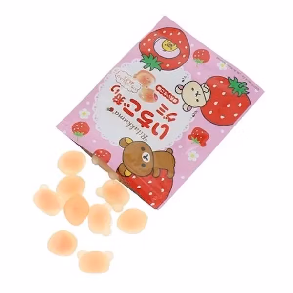 HAYAKAWA RILAKKUMA ICHIGO-GARI GUMMY 40G
