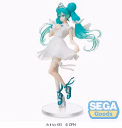 Vocaloid Hatsune Miku (15th Anniversary KEI Ver.) Super Premium Figure