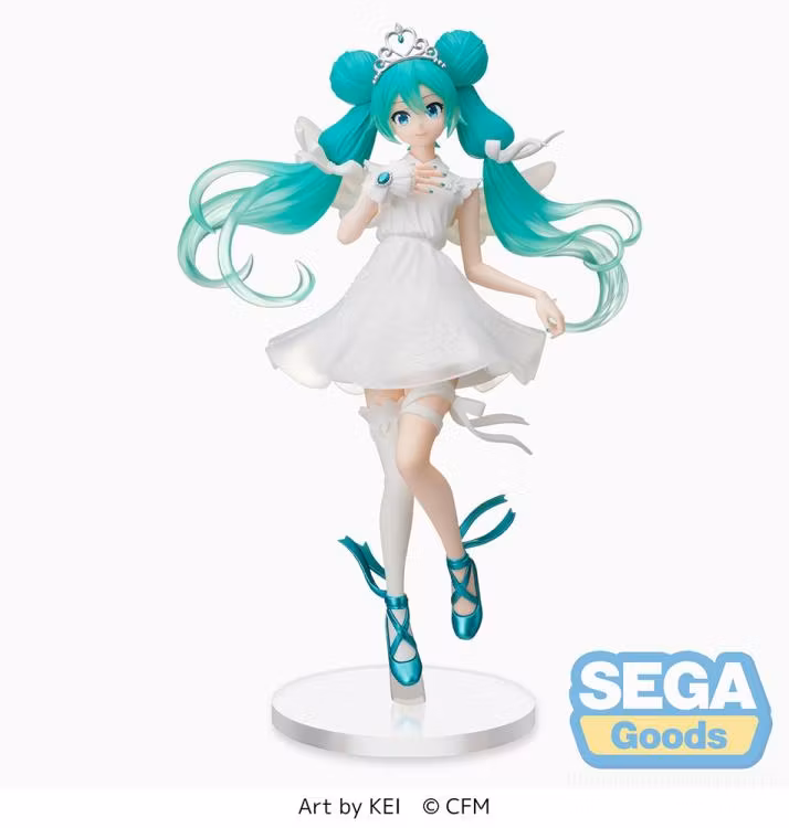 Vocaloid Hatsune Miku (15th Anniversary KEI Ver.) Super Premium Figure