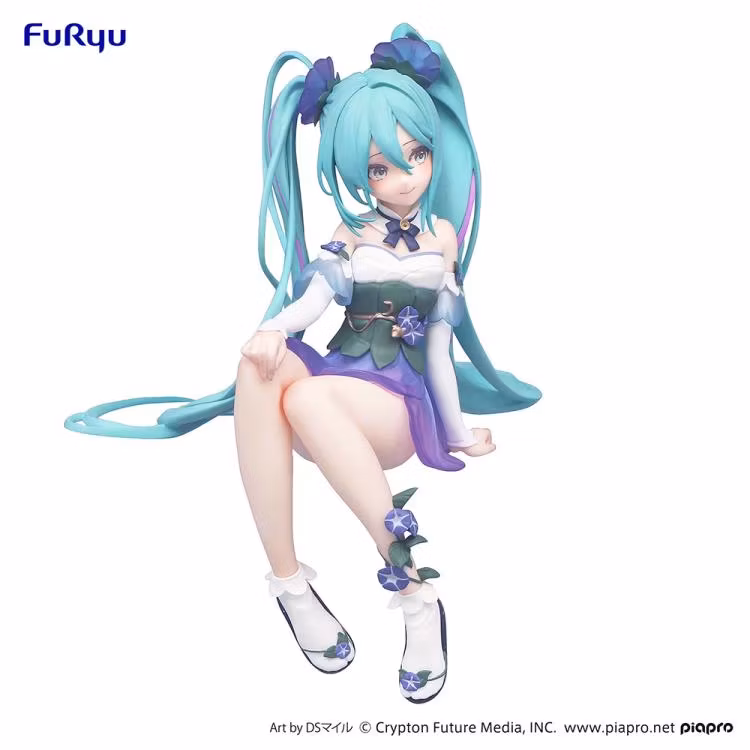 Vocaloid Hatsune Miku (Flower Fairy Morning Glory Ver.) Noodle Stopper Figure