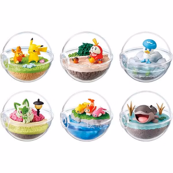 RE-MENT Pokémon Terrarium Figure Collection EX ~ Paintings of the world of Paldea 1 PCS