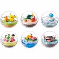 RE-MENT Pokémon Terrarium Figure Collection EX ~ Paintings of the world of Paldea 1 PCS