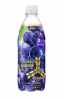 Mitsuya Rich Grape Squash Soda Drink 500ml Pet