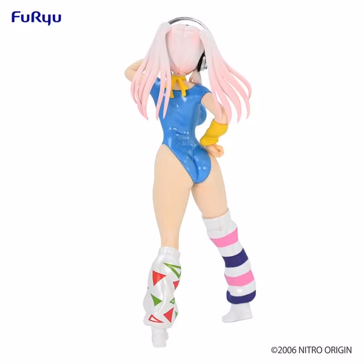 Nitroplus Super Sonico (1980's Blue Another Color Ver.) Concept Figure